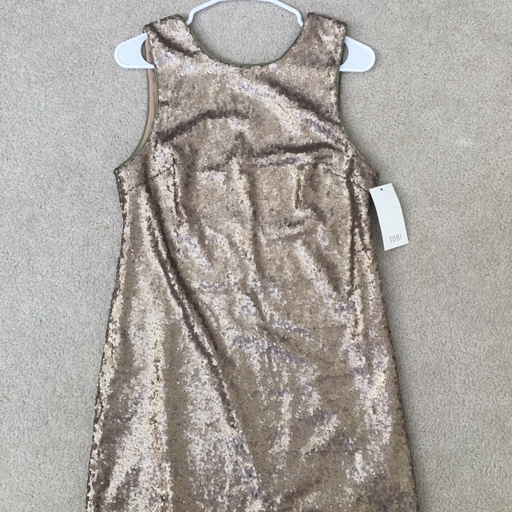 TOBI Promises Sequin Shift Dress